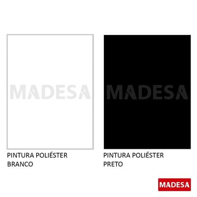Rack Londres com Estante Escada e Painel para TV Madesa