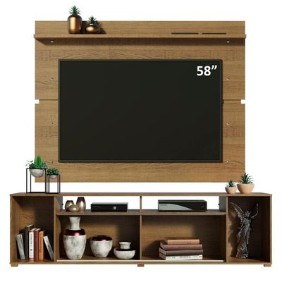 Rack Cancun e Painel para TV até 65\ Madesa
