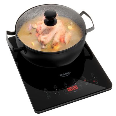 Cooktop De Indução 1 Boca Dako Portátil Preto 127V