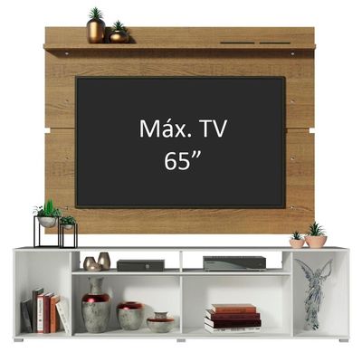 "Rack Cancun e Painel para TV até 65"" Madesa"