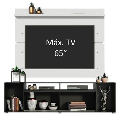"Rack Cancun e Painel para TV até 65"" Madesa"