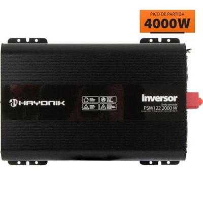 Inversor De Onda Senoidal 2000w 12vdc-220v Psw122 Hayonik