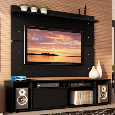 "Rack Cancun e Painel p/ TV até 65\ Madesa"""