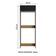 Porta Geladeira Glamy 1 Porta Basculante Rustic Preto