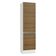 Paneleiro Smart 100% MDF 2 Portas Branco/Rustic Madesa