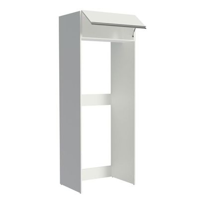 Porta Geladeira Madesa Glamy 1 Porta Basculante Branco