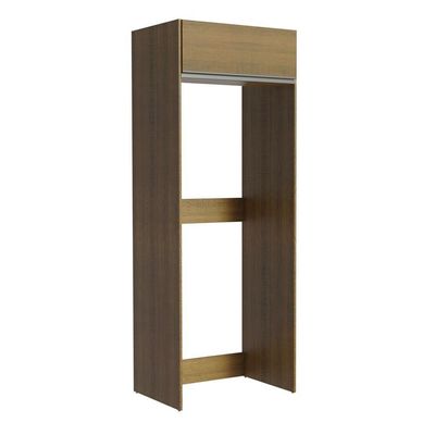 Porta Geladeira Madesa Glamy 1 Porta Basculante Rustic