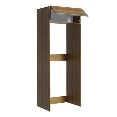 Porta Geladeira Madesa Glamy 1 Porta Basculante Rustic