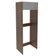 Porta Geladeira Madesa Lux 1 Porta Basculante Rustic/cinza