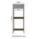 Porta Geladeira Madesa Lux 1 Porta Basculante Rustic/cinza