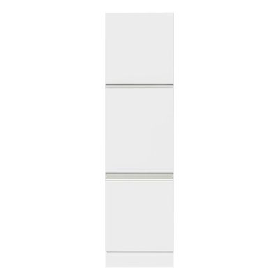 Paneleiro Glamy 3 Portas 60cm Branco Madesa