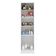 Paneleiro Madesa Glamy 60 Cm 3 Portas Branco Preto