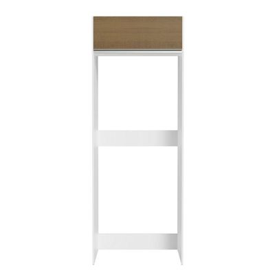 Porta Geladeira Glamy 1 Porta Basculante Branco Rustic
