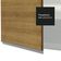 Porta Geladeira Glamy 1 Porta Basculante Branco Rustic