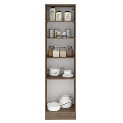 Paneleiro Glamy 60 cm 3 Portas Rustic/Branco Madesa