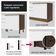 Paneleiro Glamy 60 cm 3 Portas Rustic/Branco Madesa
