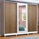 Guarda Roupa Casal 100%Mdf Madesa Eros 3 Portas De Correr
