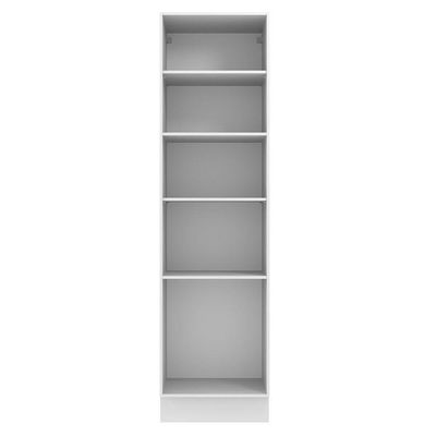 Paneleiro Agata 60 Cm 3 Portas - Branco Rustic/branco