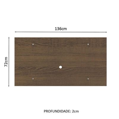 "Painel Rustic para TV Até 50"" Madesa"