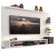 Painel Para Tv Até 60 Polegadas Madesa Alfa Com Prateleiras E Nichos - Branco Branco