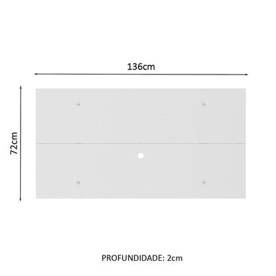 "Painel Branco para TV Até 50"" Madesa"
