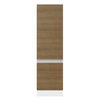 Paneleiro Acordes Glamy 100%MDF 60 2 Portas BR/Rustic Madesa