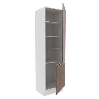 Paneleiro Acordes Glamy 100%MDF 60 2 Portas BR/Rustic Madesa