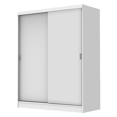 Guarda Roupas Luke Branco 2 Portas de Correr Madesa