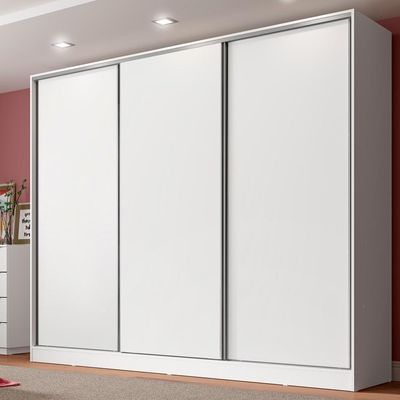 Guarda Roupa Royale Casal 100% MDF 3 Portas Correr Madesa
