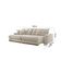Sofá Duque Dois Módulos De 80cm B25cm A302 Linho Branco