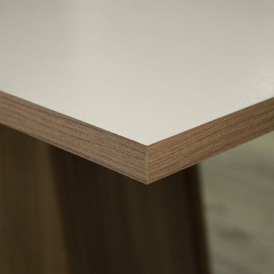 Kit Sala De Jantar Mesa 6 Cadeiras Augusta Madesa Crema/Bege