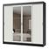 Guarda-roupa Casal Austin 4 Portas 3 Gavetas Preto