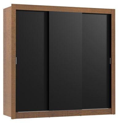 Guarda Roupa Lyon Plus 3 Portas de Correr 4 Gavetas Madesa
