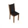 Kit 6 Cadeiras Rustic/Preto Madesa 4291