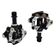 PEDAL CLIP MTB BIKE EM ALUMINIO 9/16 EIXO CNC CR-MO
