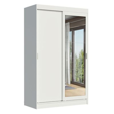 Guarda-roupa Solteiro Tokio 2 Portas de Correr com Espelho