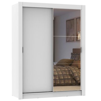 Guarda-roupa Solteiro Dallas Plus 2 Portas 4 Gavetas Madesa