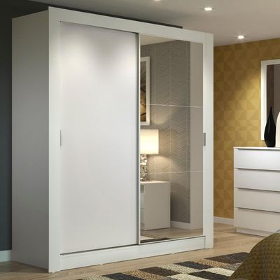 Guarda-roupa Solteiro Dallas 2 Portas 2 Gavetas Madesa
