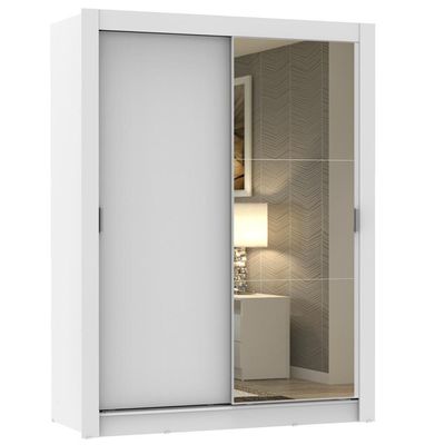 Guarda-roupa Solteiro Dallas 2 Portas 2 Gavetas Madesa