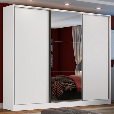 Guarda-Roupa Casal Zurique com Espelho Madesa