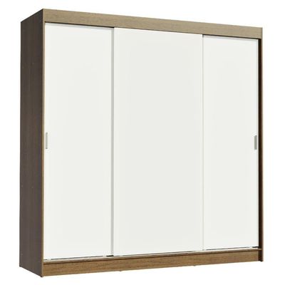 Guarda-roupa Casal Reno 3 Portas de Correr Madesa