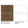 Guarda-Roupa Denver 2 Portas 1 Espelho Branco/Rustic Madesa