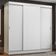 Guarda-roupa Casal Reno 3 Portas de Correr Branco Madesa