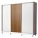 Guarda-Roupa Royale 100% MDF 3 Portas de Correr 8 Pés Madesa