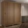 Guarda-Roupa Dallas 2 Portas de Correr Rustic Madesa