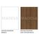 Guarda-Roupa Dallas Plus 2 Portas Rustic/Branco Madesa