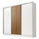 Guarda-Roupa Casal Royale MDF 3 Portas Correr Branco Madesa