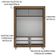 Guarda-Roupa Dallas Plus 2 Portas Correr Rustic Madesa
