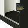 Guarda Roupa Casal Royale 3 Portas de Correr Preto Branco