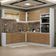 Cozinha Completa 459001 Com Armário E Balcão Branco/Rustic